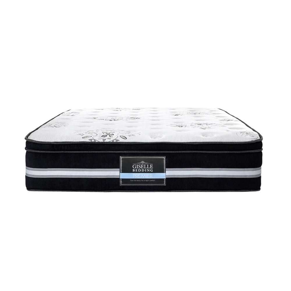 NNEDSZ Bedding Donegal Euro Top Cool Gel Pocket Spring Mattress 34cm Thick – King Single
