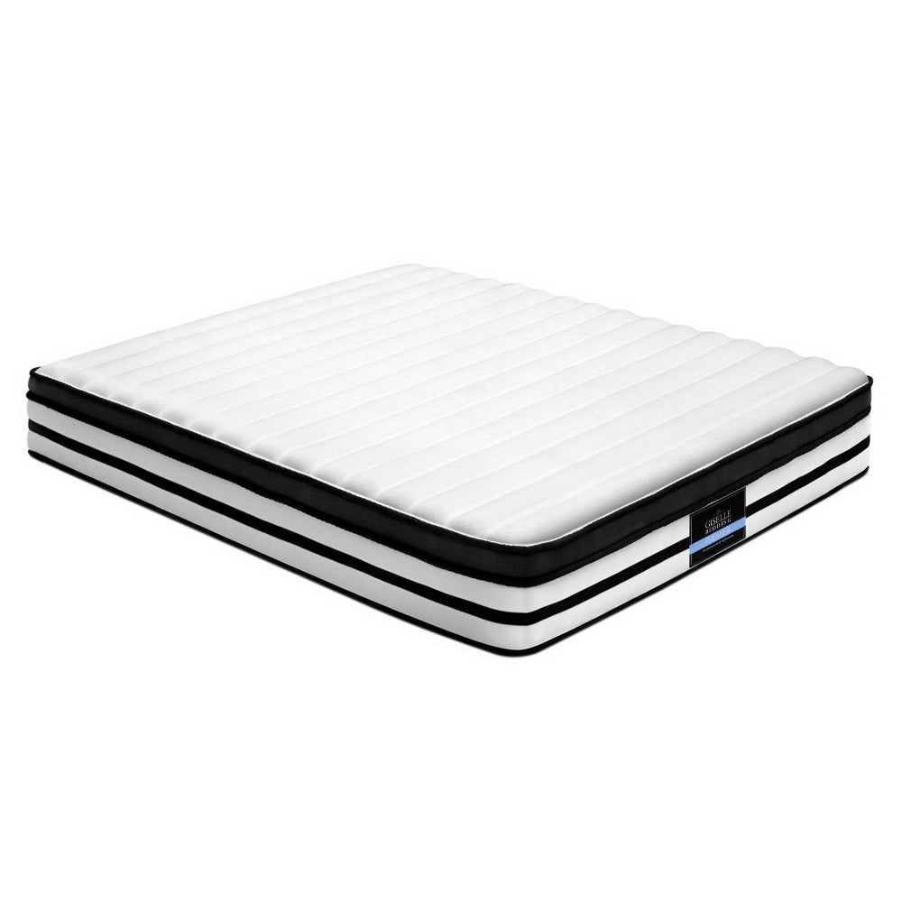 NNEDSZ Bedding Rostock Euro Top Pocket Spring Mattress 27cm Thick – Double