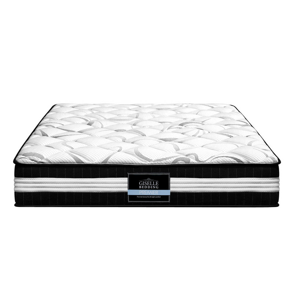 NNEDSZ Bedding Mykonos Euro Top Pocket Spring Mattress 30cm Thick – Double