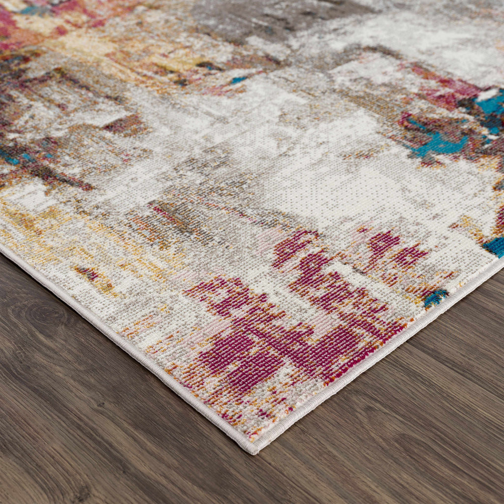 Mardin Abstract Area Rug - Clearance-4
