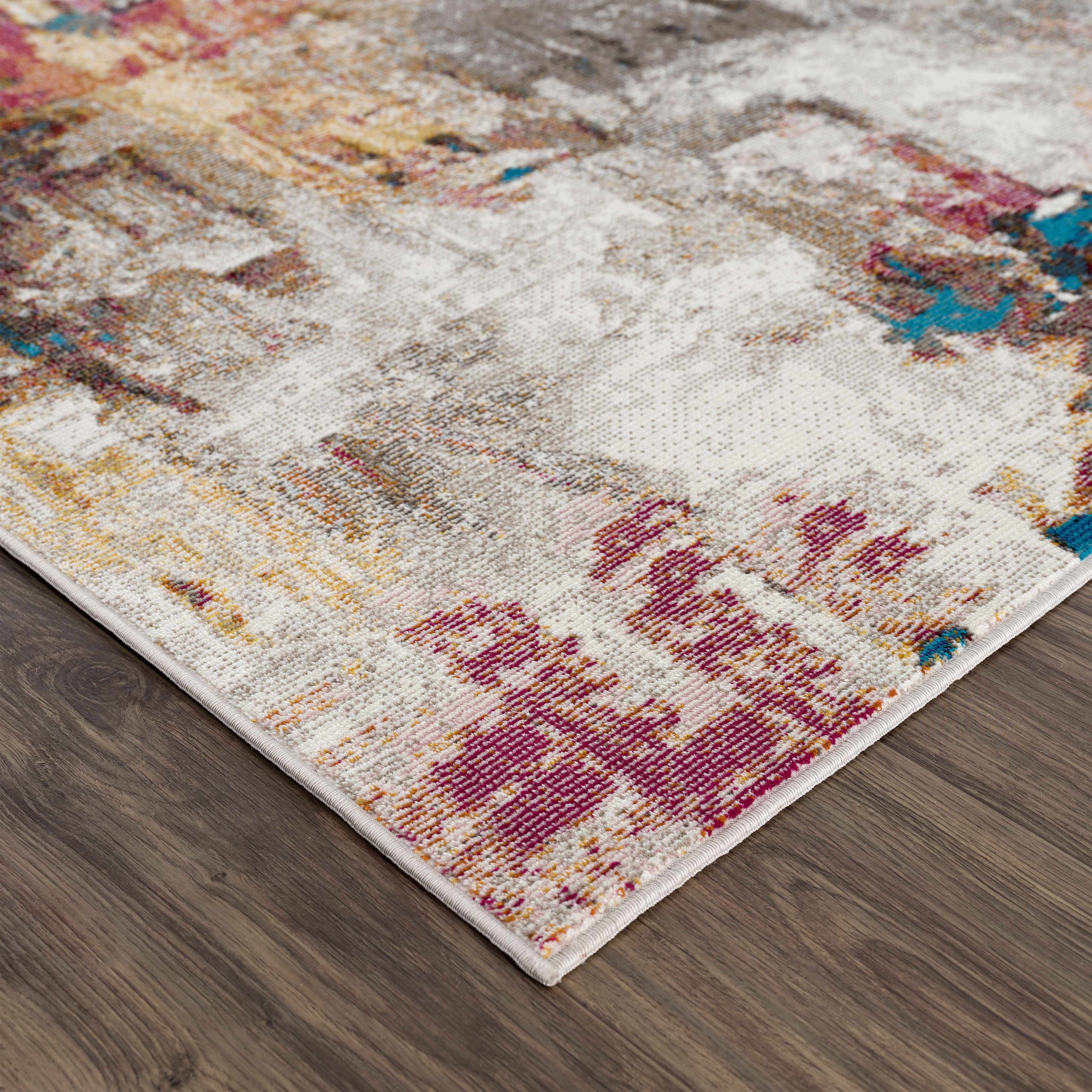 Mardin Abstract Area Rug - Clearance-4