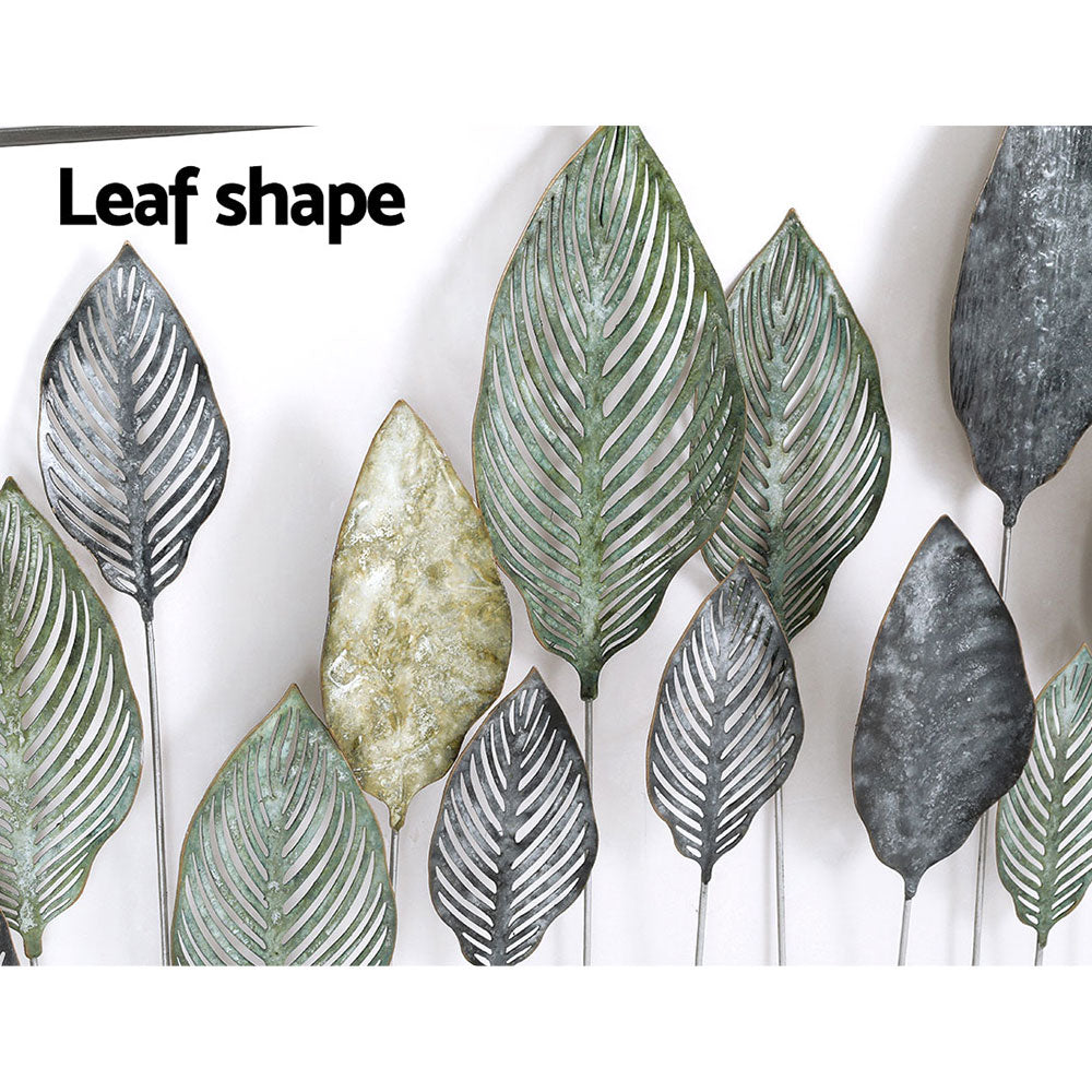 NNEDSZ Metal Wall Art Hanging Sculpture Home Decor Leaf Tree of Life Framed-4