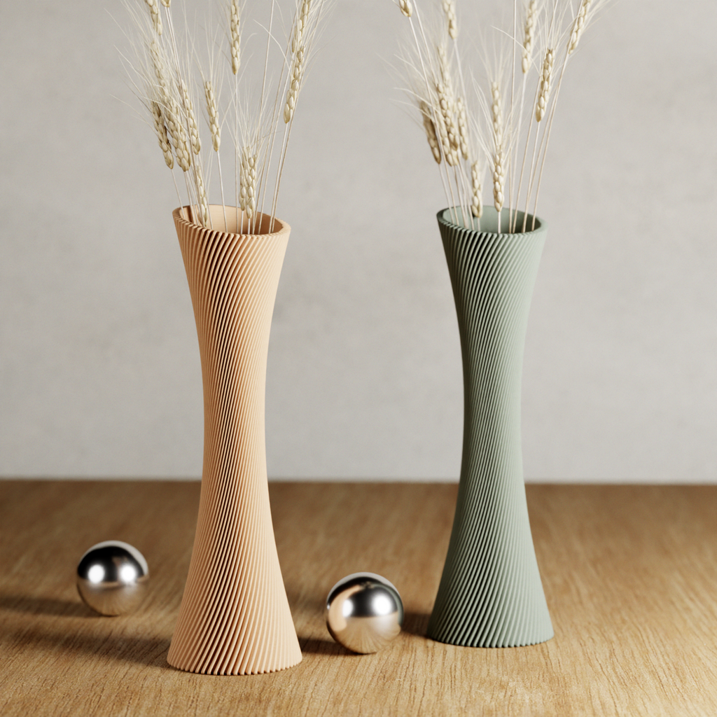 SPIRAL ROSE Vase-7