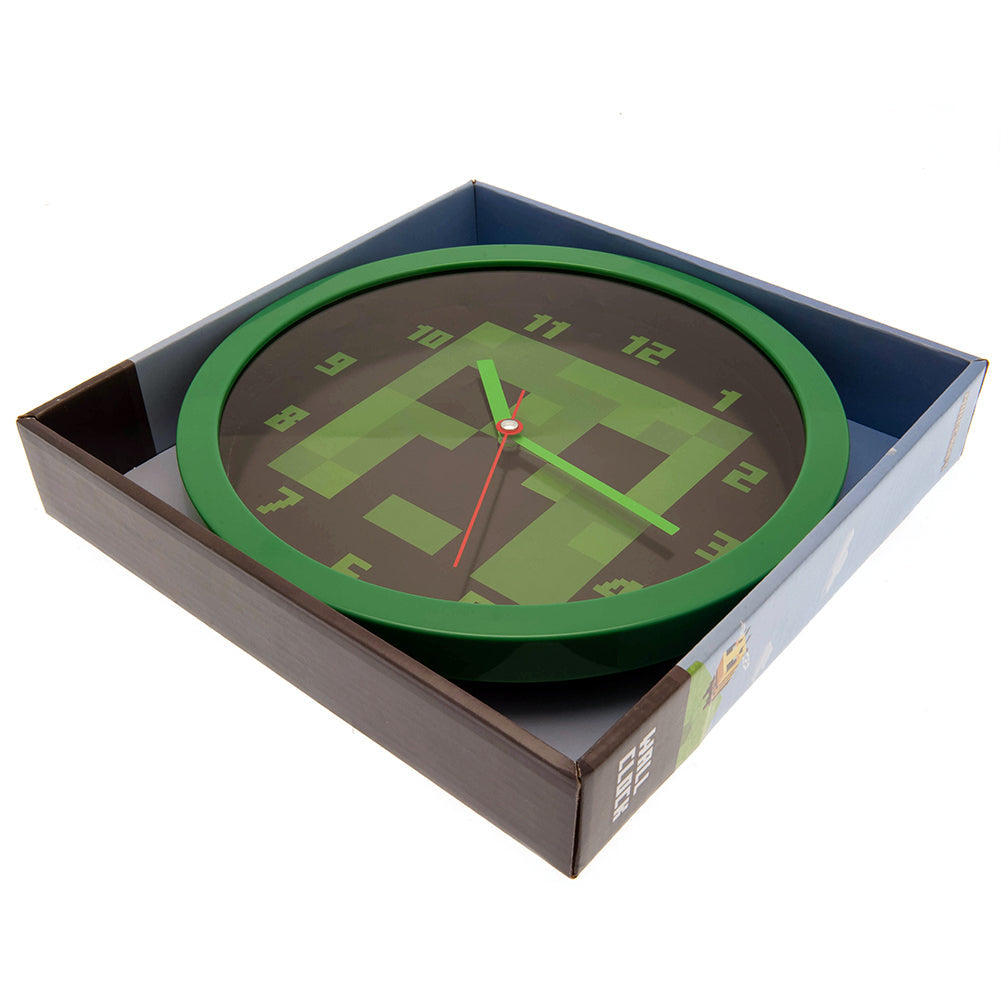 Minecraft Wall Clock-3