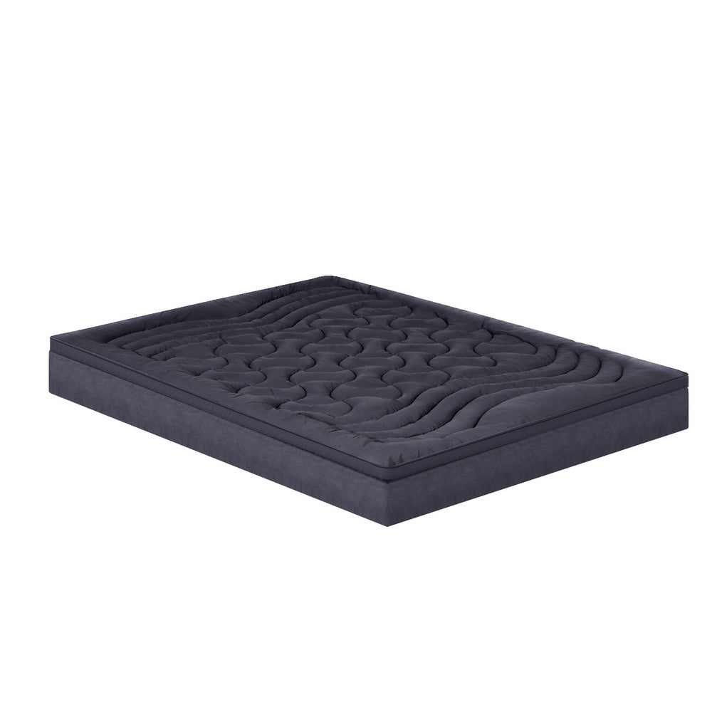NNEDSZ Bedding Mattress Topper Pillowtop 3-Zone Double
