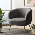 Sherpa Charcoal Chair