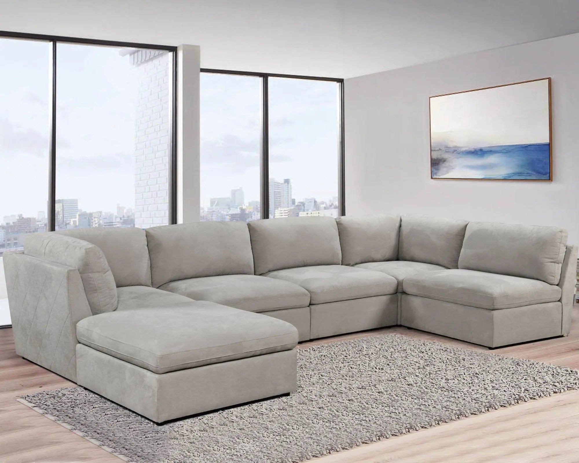 Long Beach Modular Cloud Couch Per Pc-0