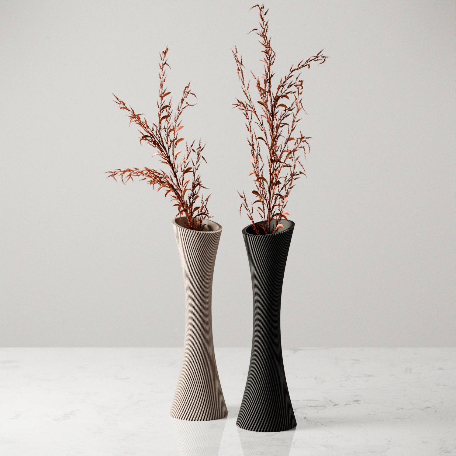 SPIRAL ROSE Vase-1