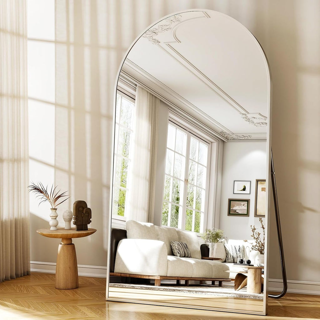 46x76 Inches Full Length Freestanding Silver Mirror
