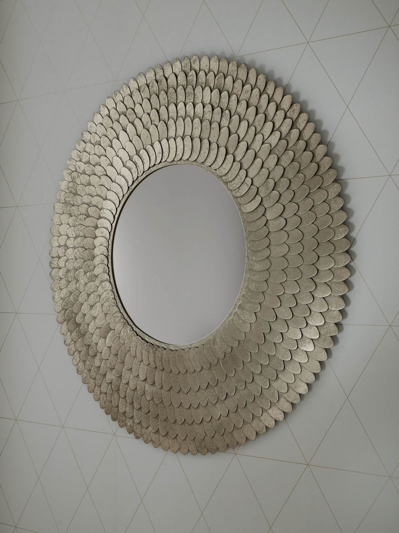 Wrightmund - Accent Mirror - Champagne Finish-2