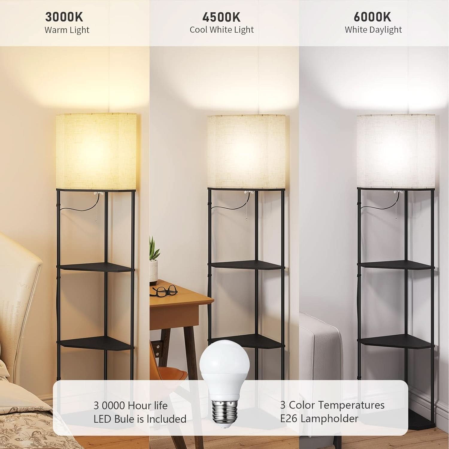 Corner Floor Lamp