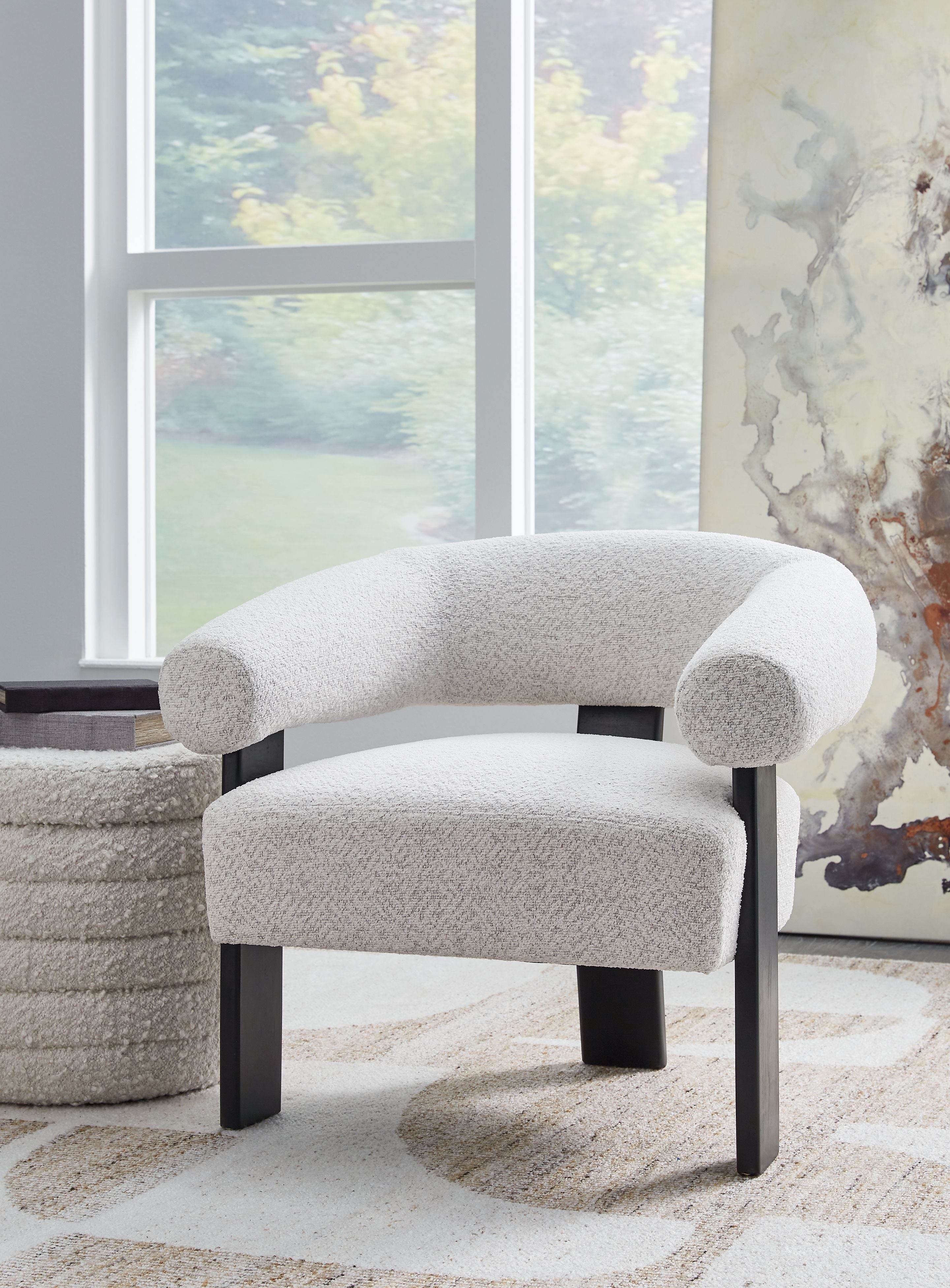 Dultish - Accent Chair - Snow-2