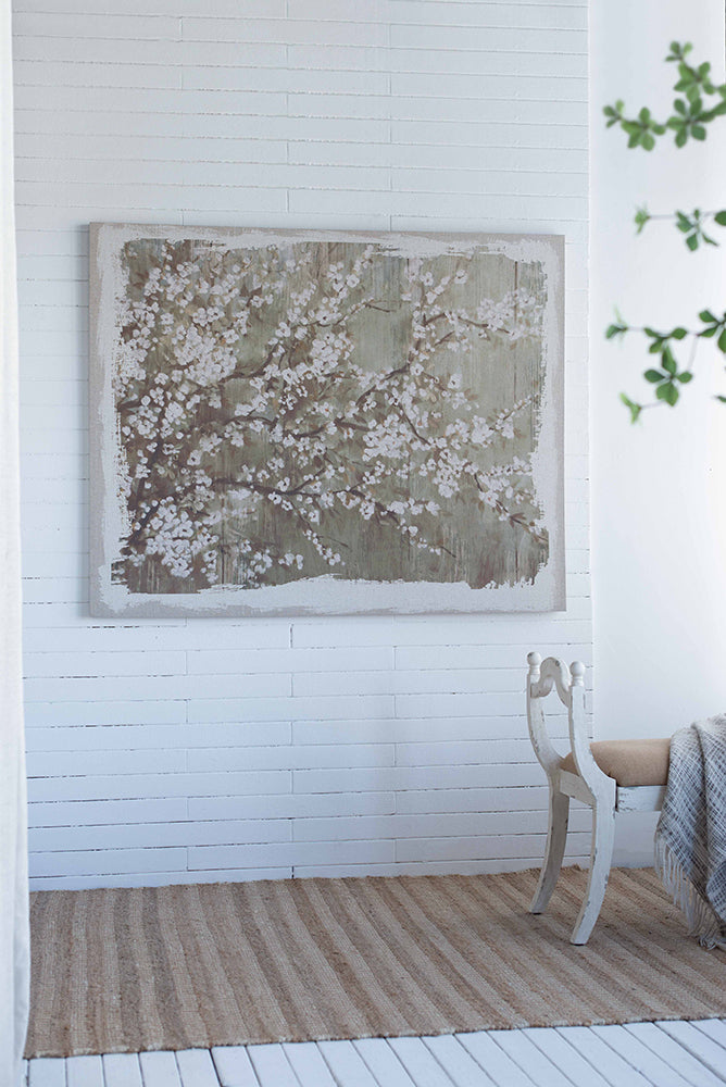 Large Cherry Blossom Canvas Art Print
