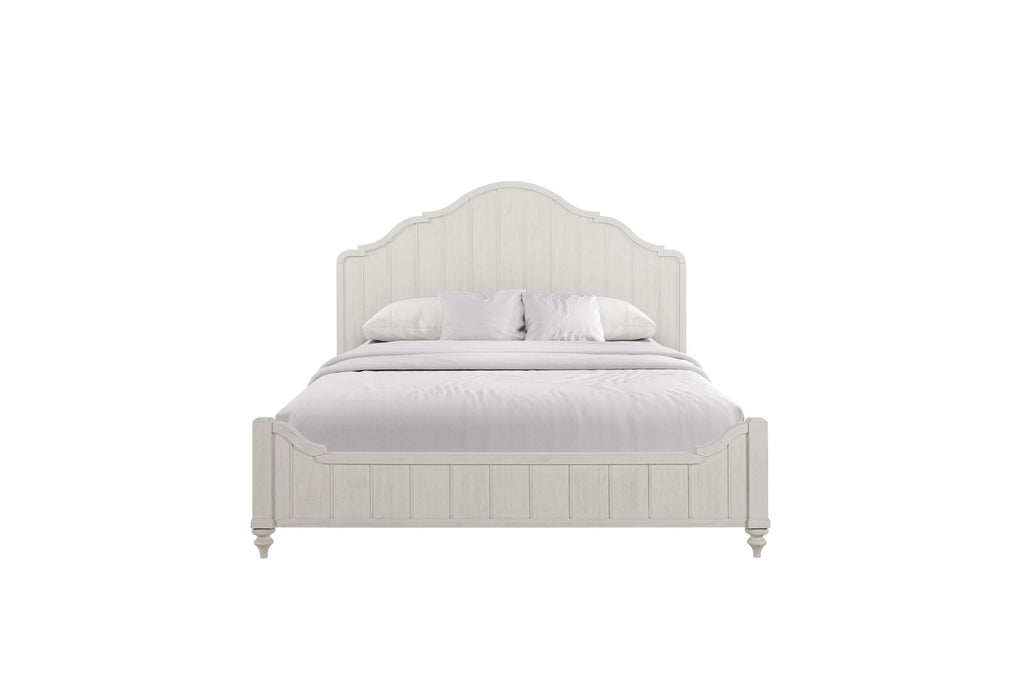 King Panel Bed - Cement