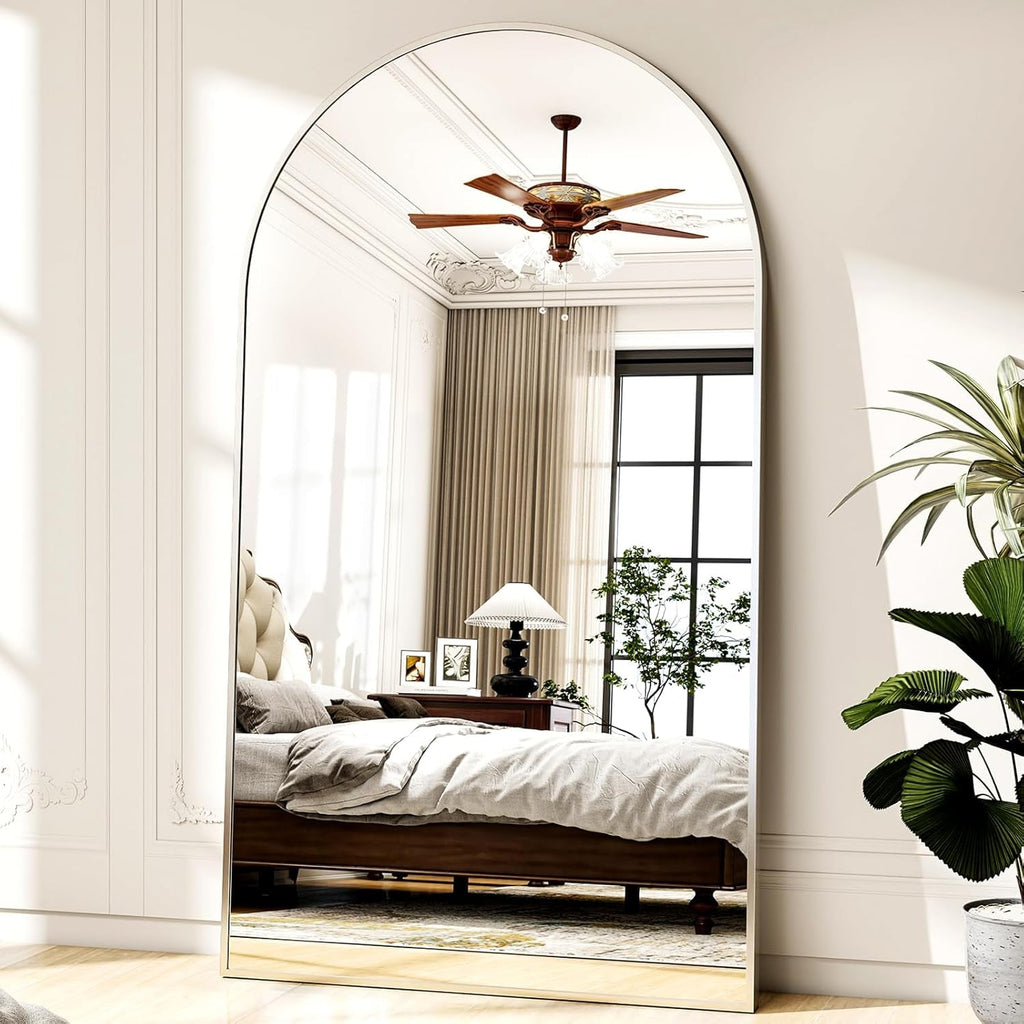 46x76 Inches Full Length Freestanding Silver Mirror