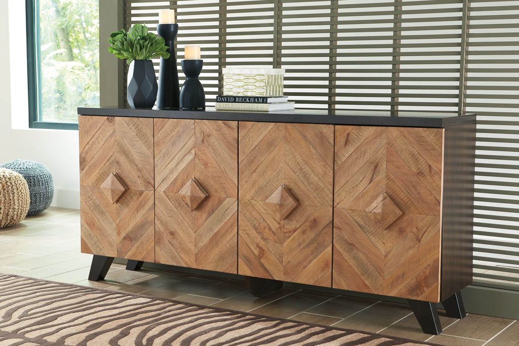Robin Ridge - Accent Cabinet - Brown / Beige-2