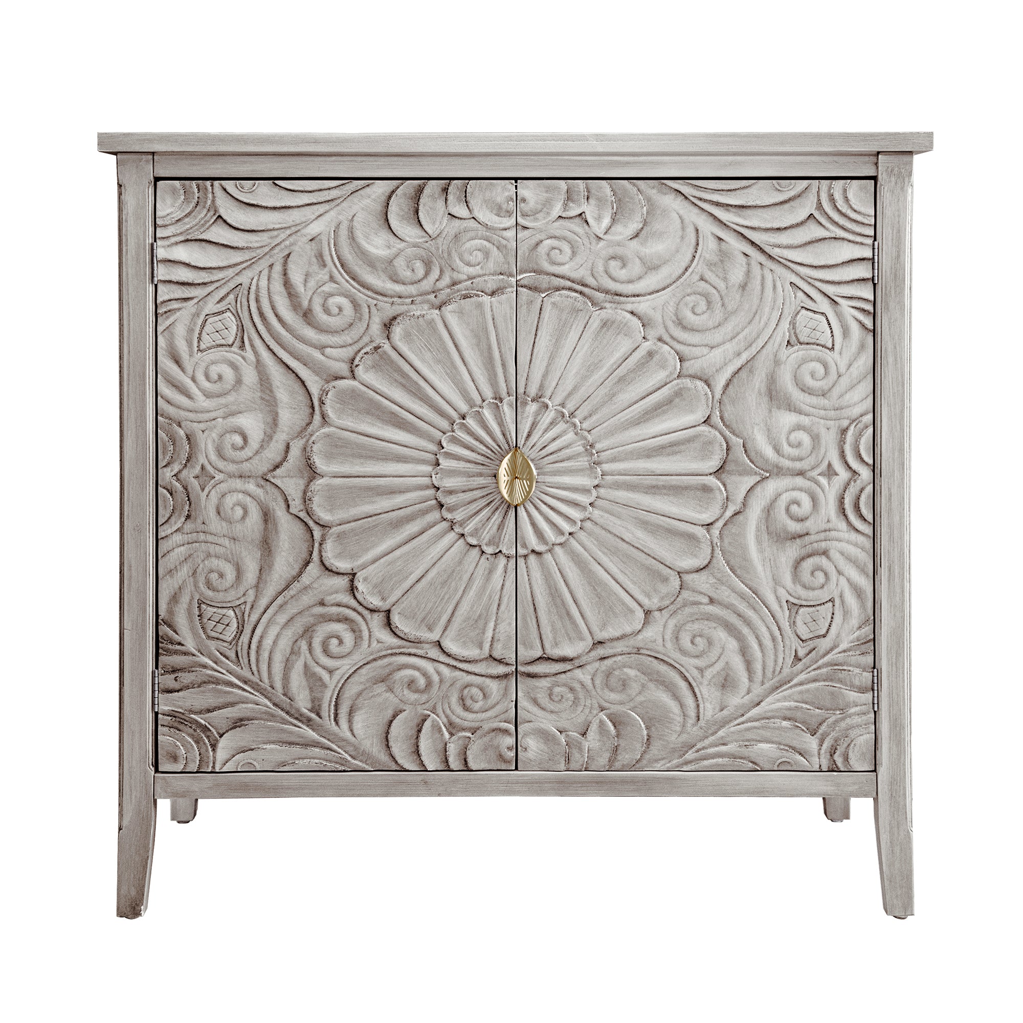 2 Door Cabinet, American Furniture, Suitable for Bedroom, Living Room, Study
