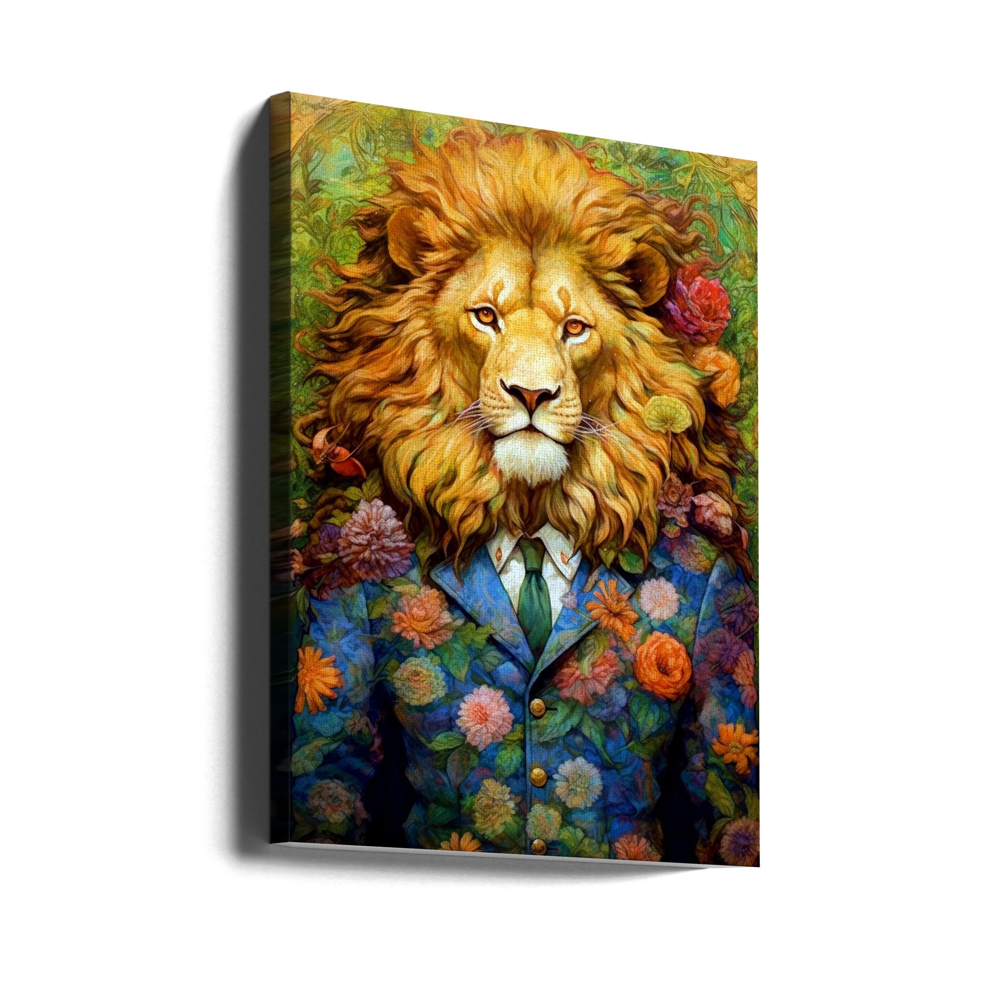 Wall art Lion animal art #lion-0