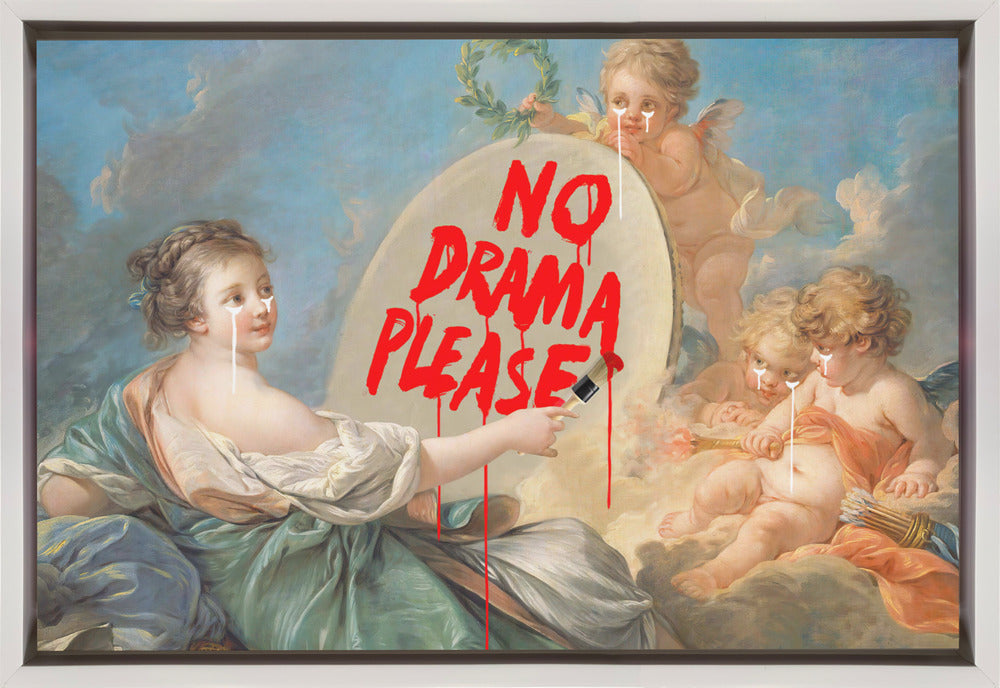 Wall art No Drama-1