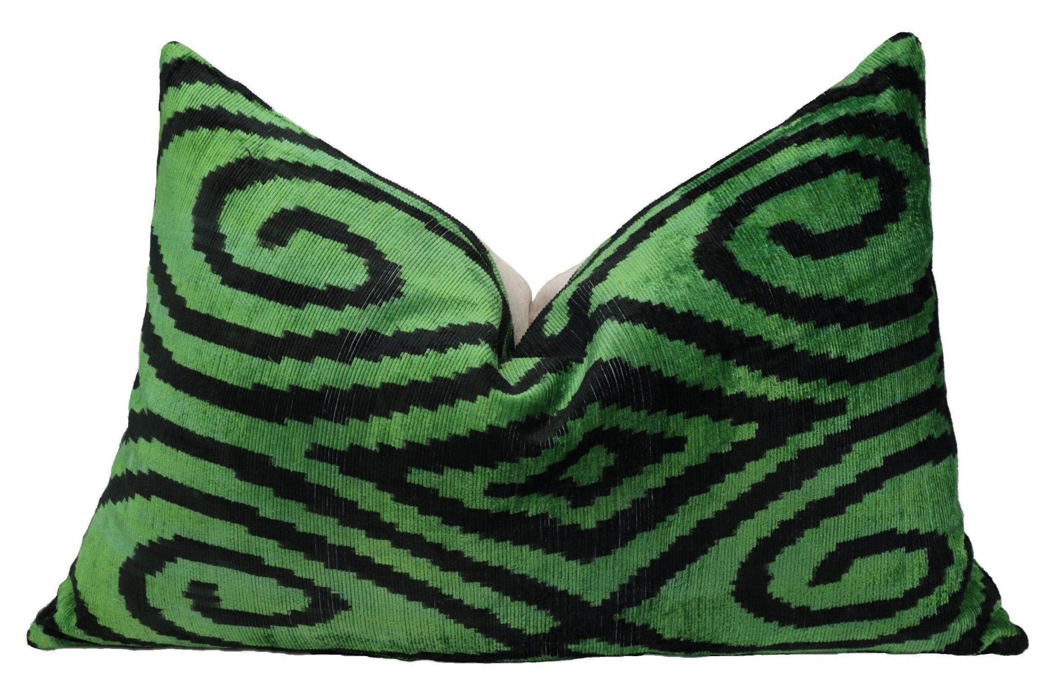 Canvello Decorative Green Throw Pillows for Couch - 16x24 in
