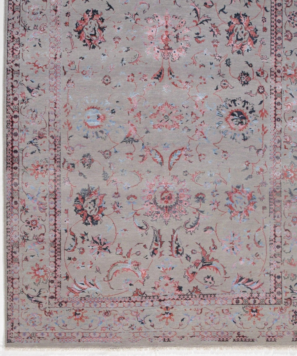 Canvello Gray Modern Area Rug - 6' X 9'