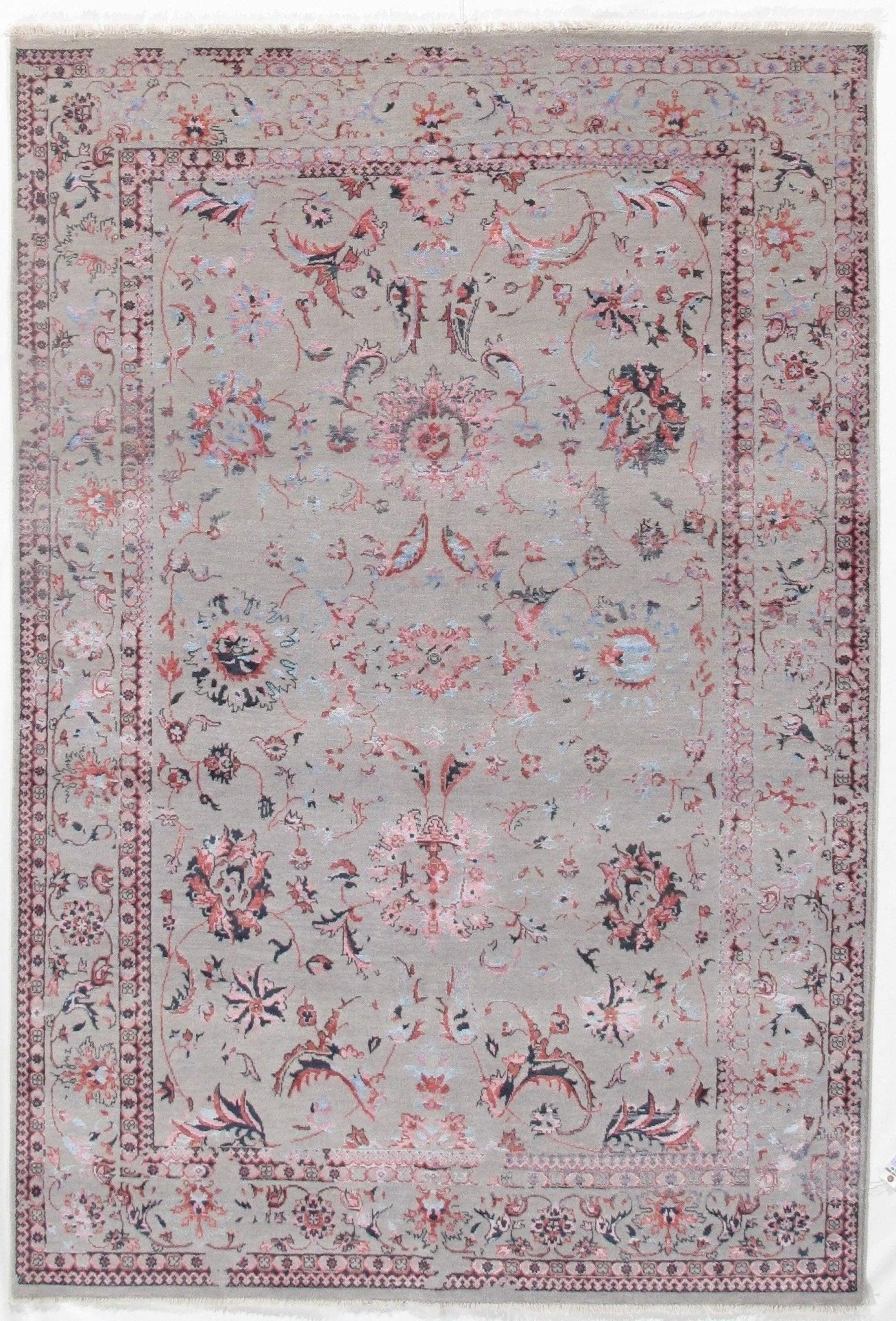 Canvello Gray Modern Area Rug - 6' X 9'
