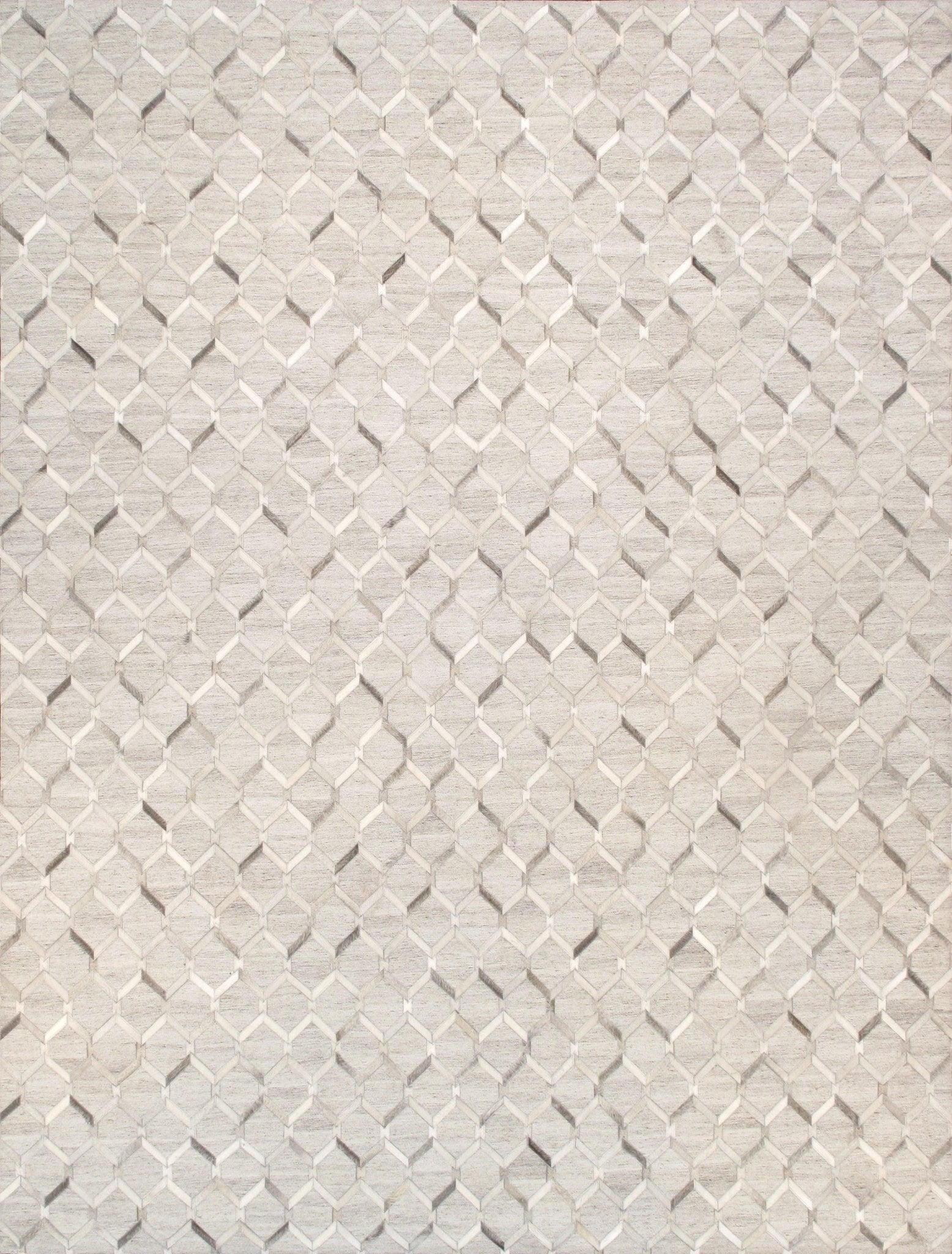 Canvello Hand-Loomed Cowhide Area Rugs- 4x6