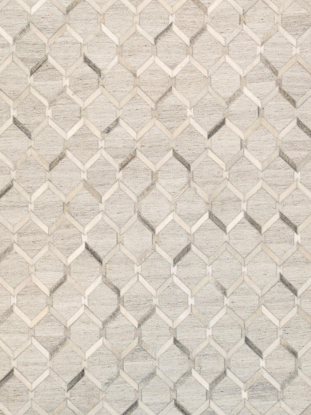 Canvello Hand-Loomed Cowhide Area Rugs- 5x8
