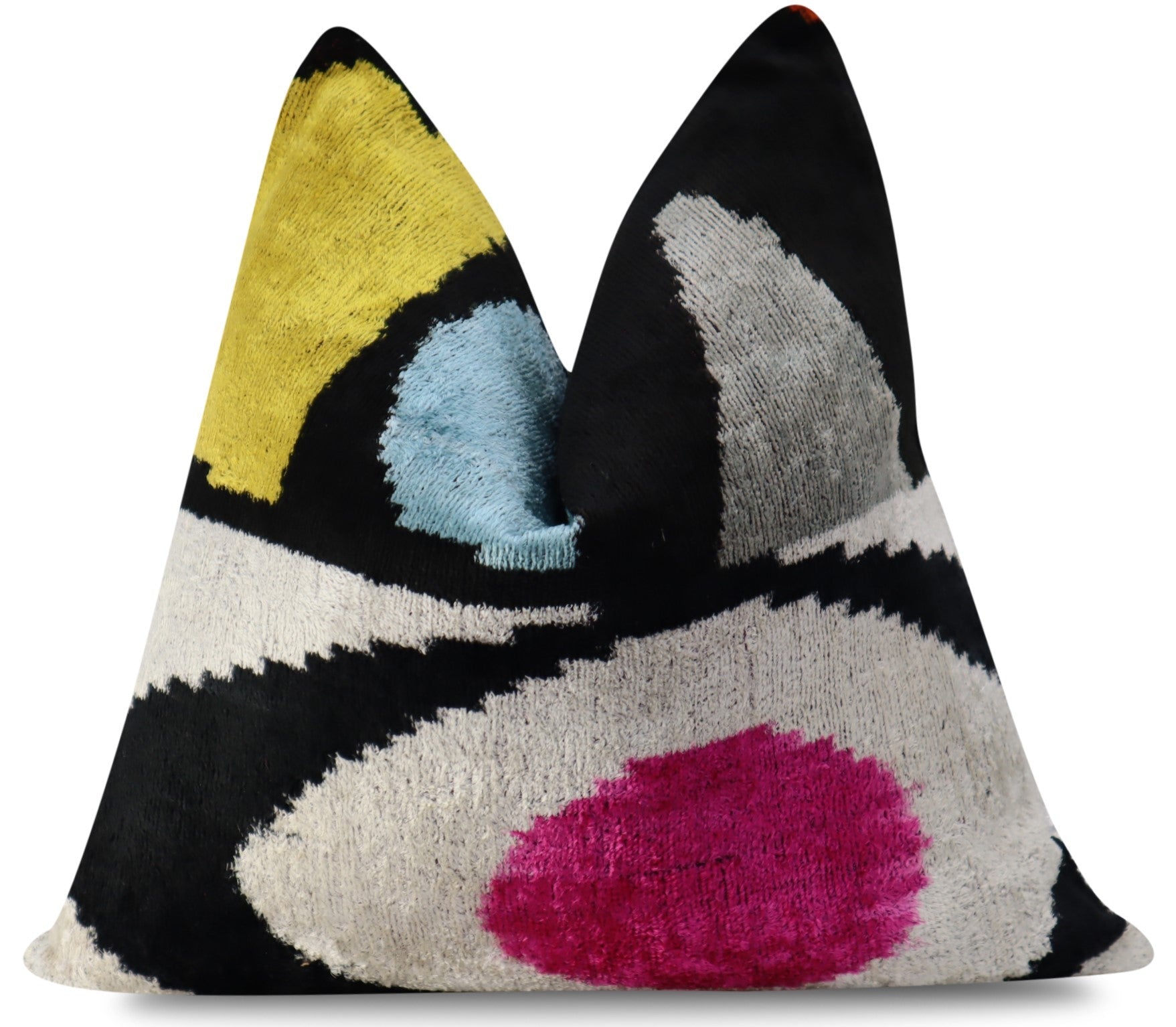 Canvello Handmade Decorative Throw Pillow with Down Filled Cushion Insert