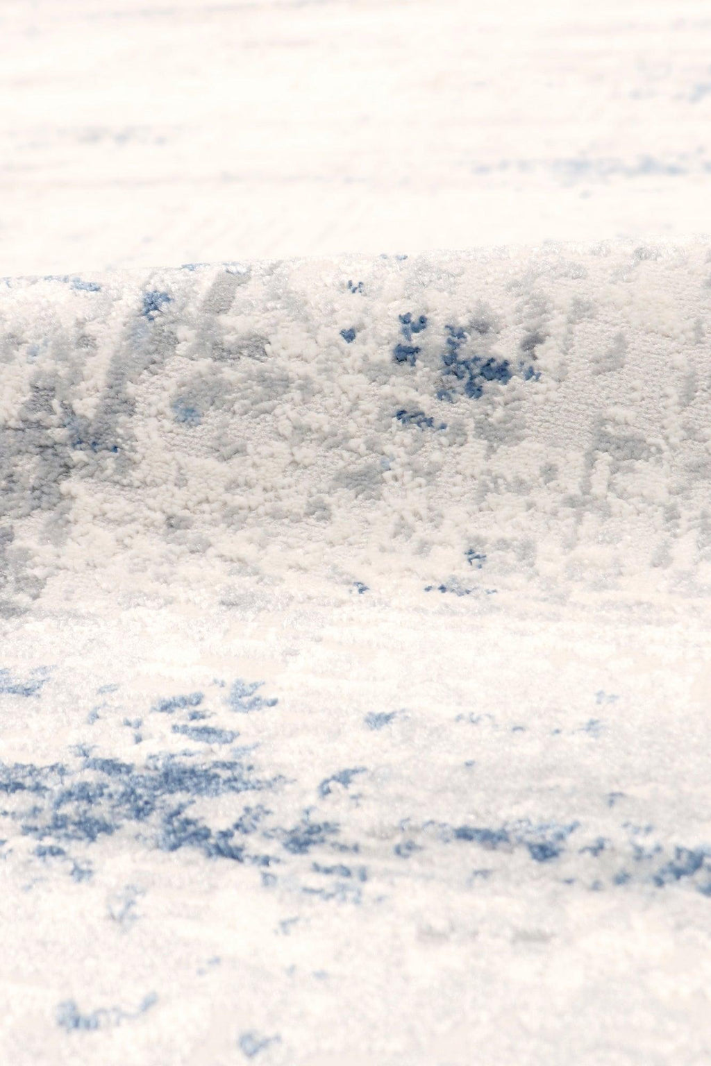 Canvello Light Grey Fabric Area Rug- 2' X 3'-3