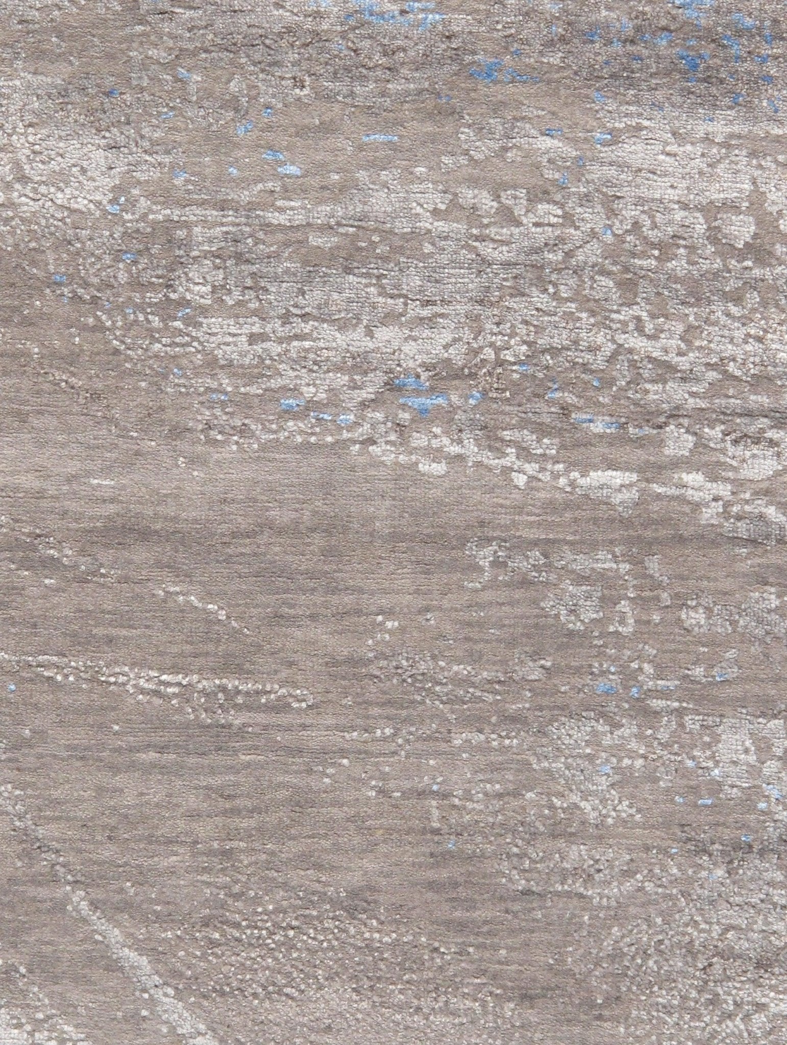 Canvello Modern Blue And Grey Area Rugs - 8'11" X 12'