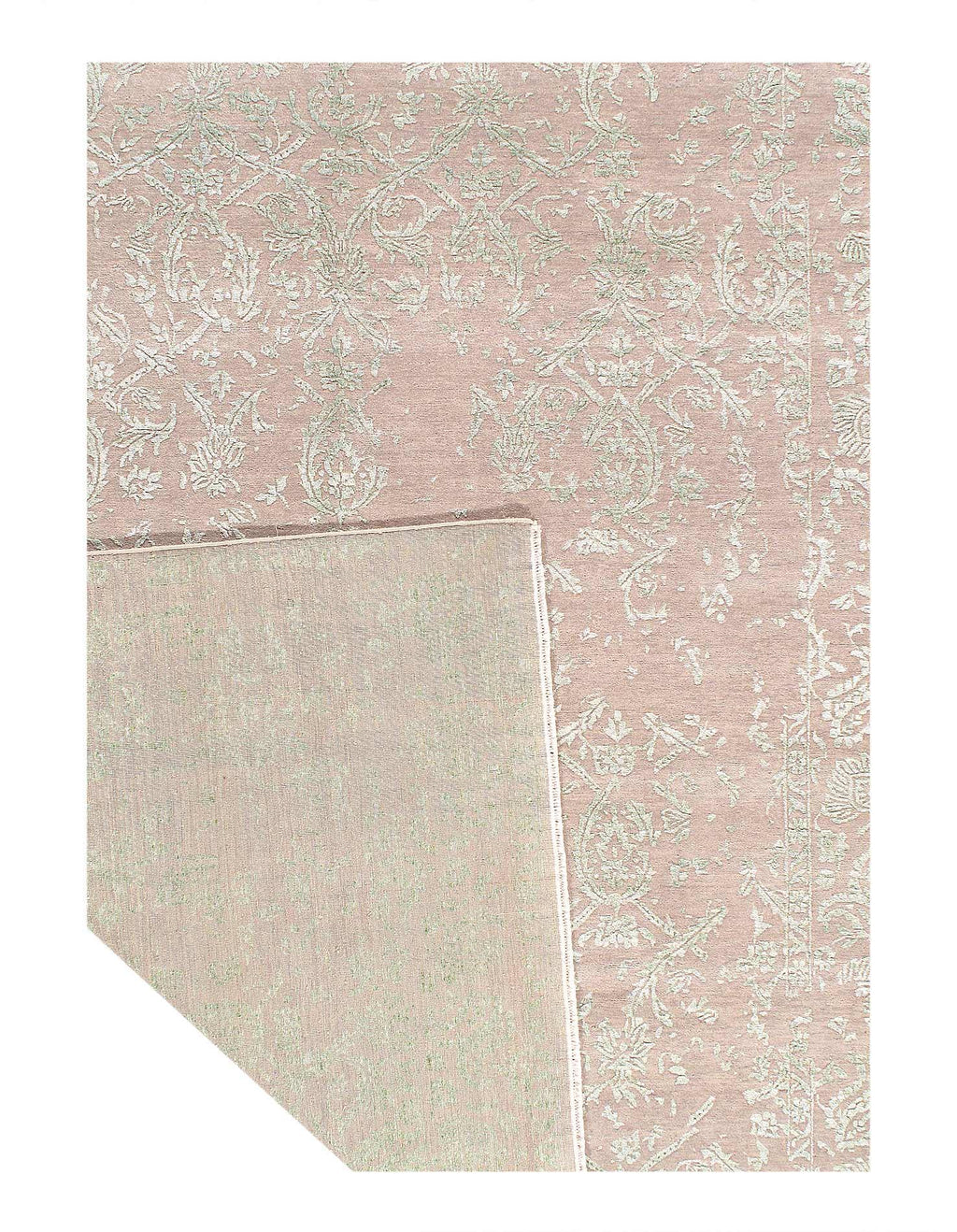 Canvello Modern Blue Grey Area Rugs - 8' x 10'