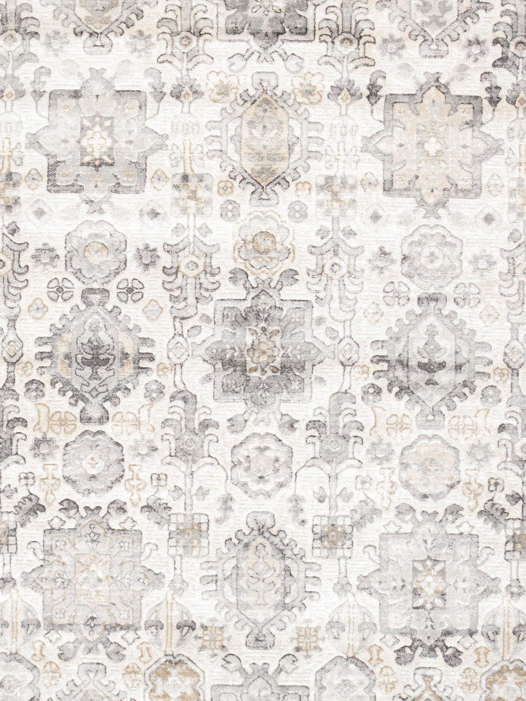 Canvello Modern Design Power Loom Area Rug- 2' X 3'
