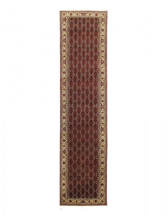 Canvello Tabriz Mahi Design Silk & Wool Rug - 2'7" X 11'8"