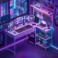 FiftyInch White Desk