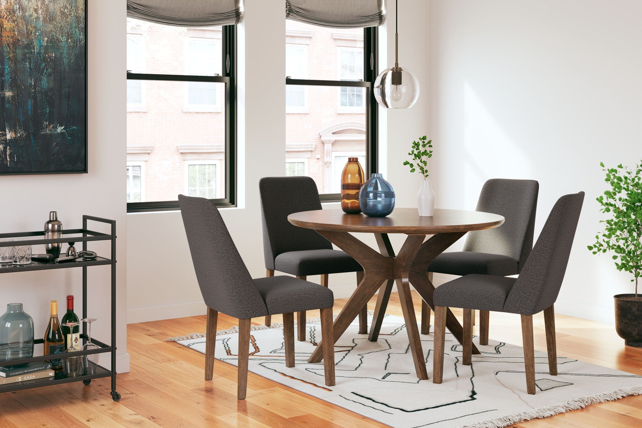Lyncott - Dining Room Table Set-3
