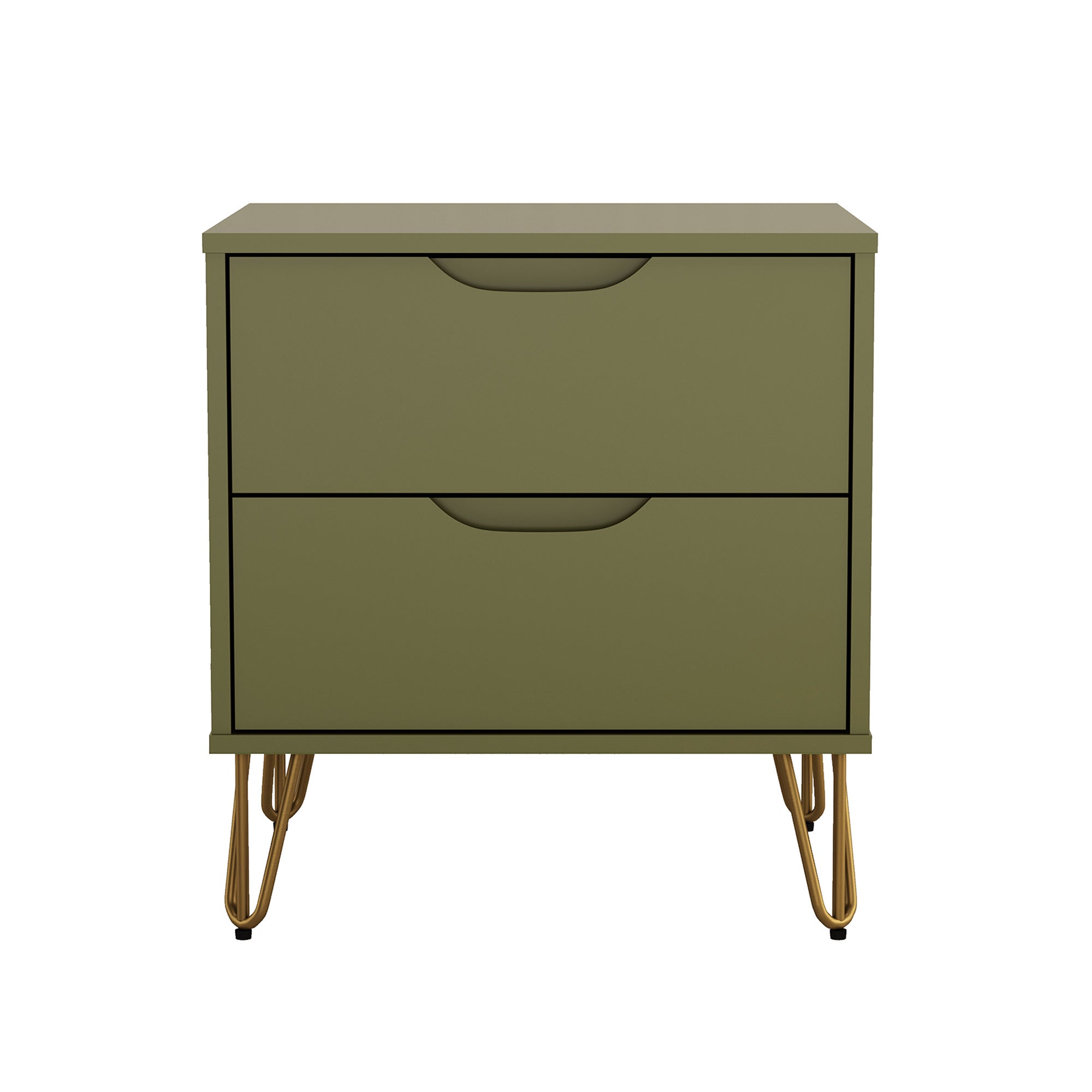 Nightstand in Olive Green