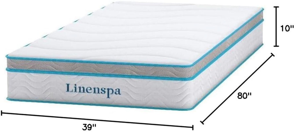 Memory Foam Hybrid Mattress Twin XL Breathability Plus-1