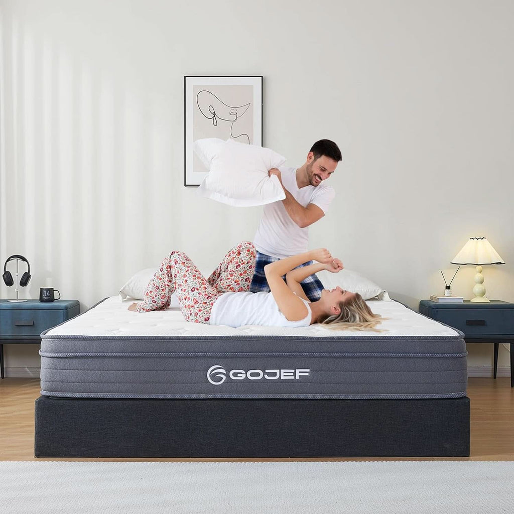 Queen 12 Inch Hybrid MemoryFoam Mattress PremiumGrade-1