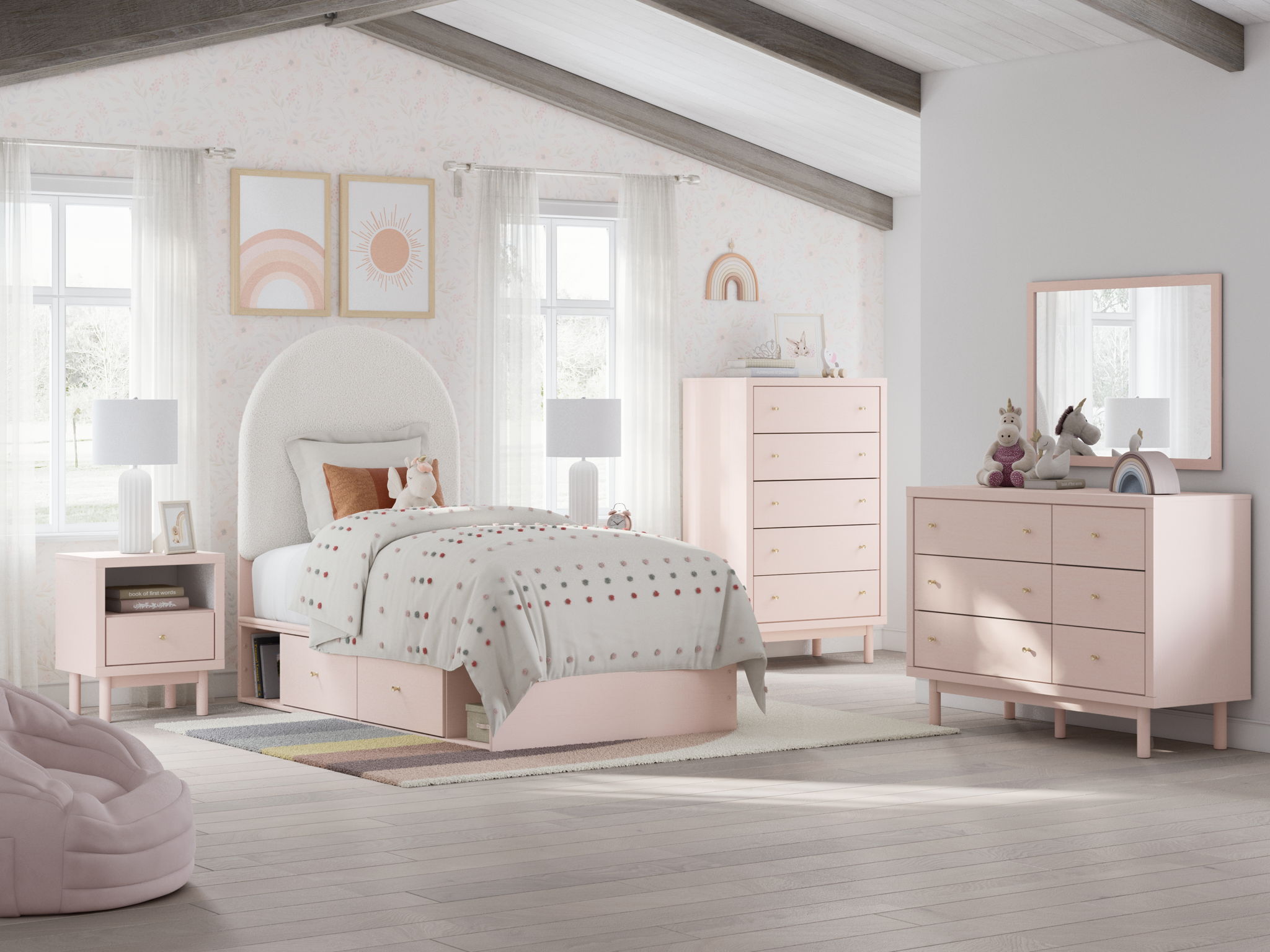 Wistenpine - Storage Bedroom Set-3