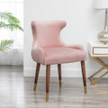 Contemporary Velvet Upholstered Nailhead Trim Accent Chair