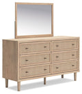 Cielden - Dresser And Mirror - Two-Tone-0