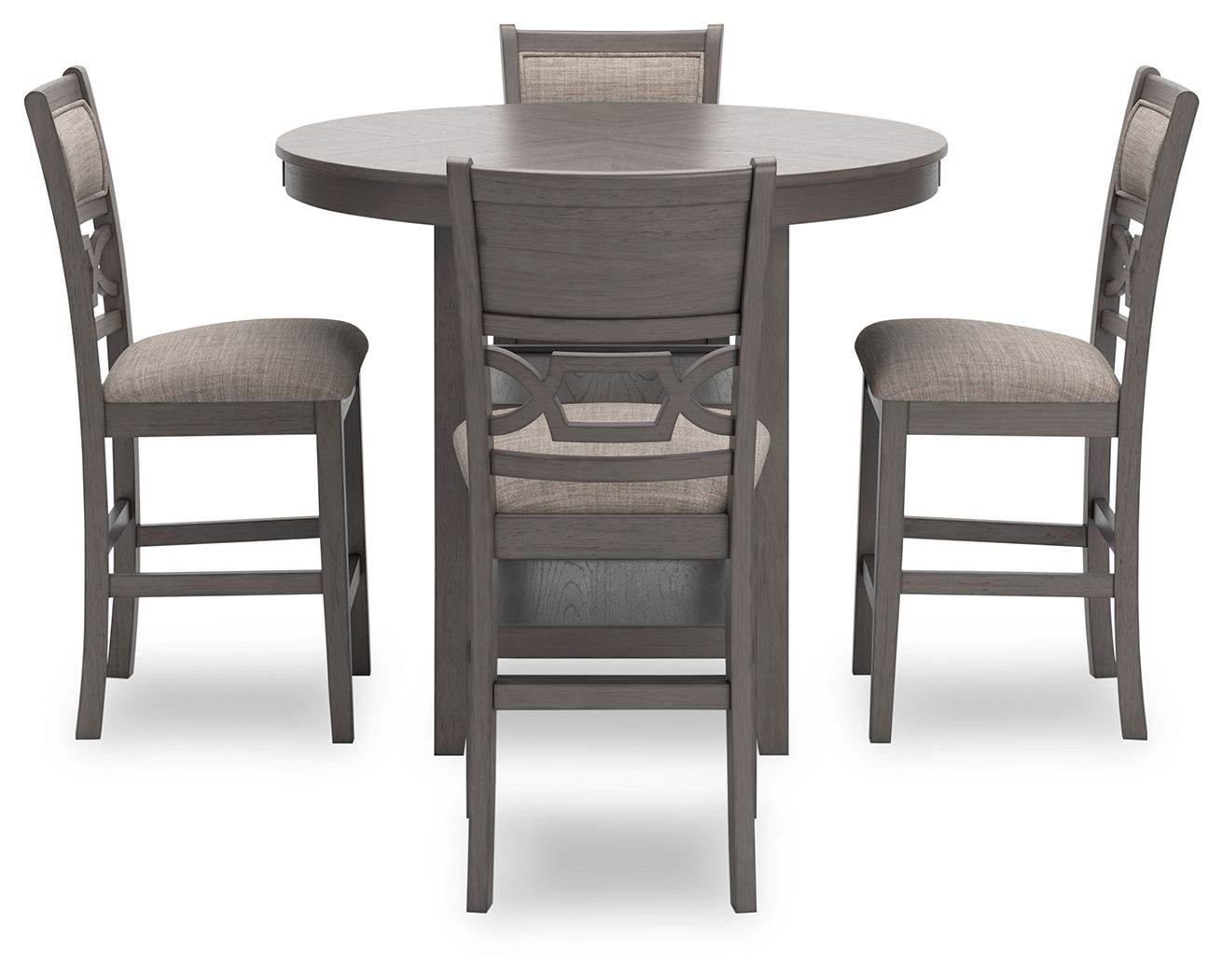 Wrenning - Drm Counter Table Set (Set of 5) - Gray-2