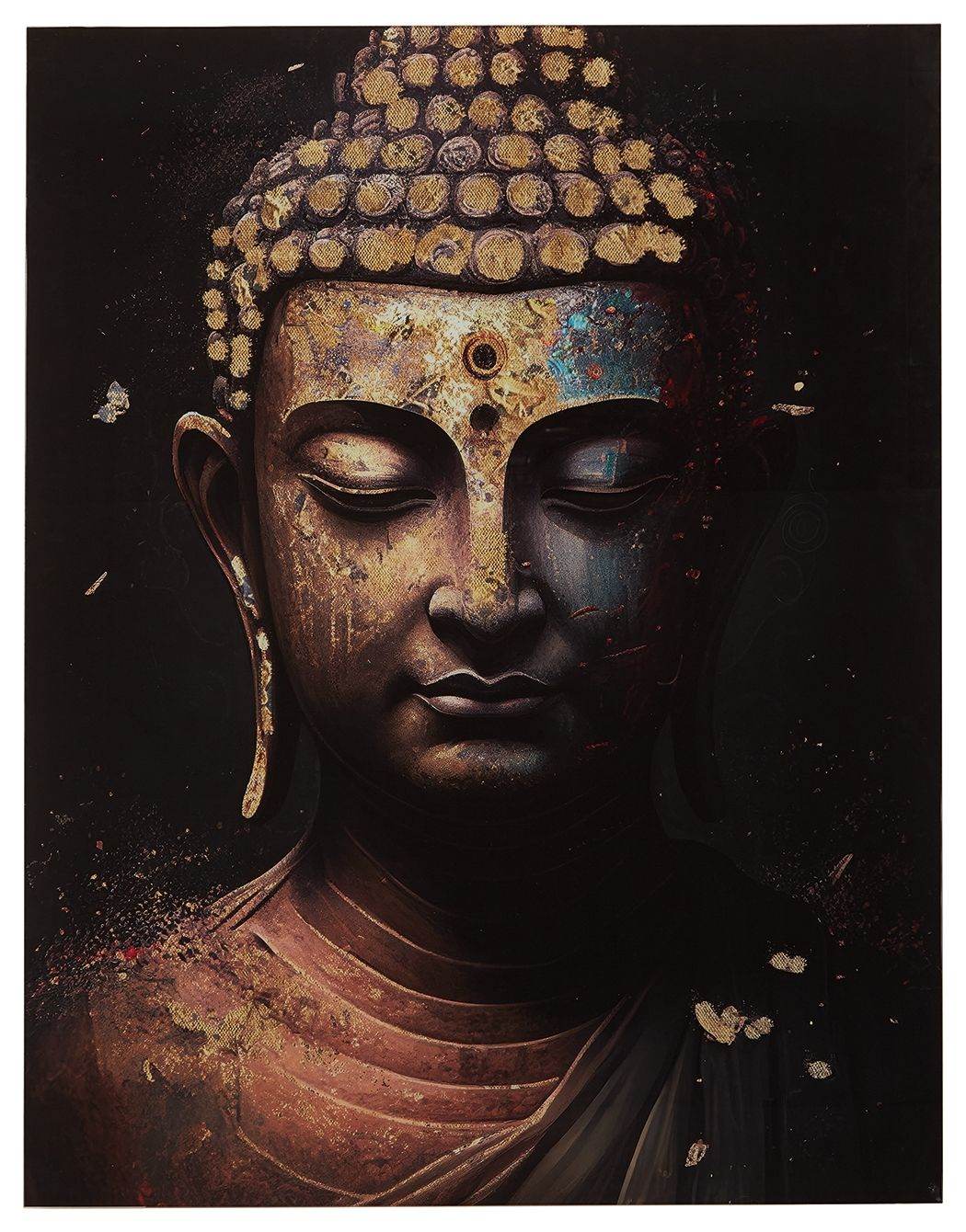 Caymoore - Wall Art - Black / Gold Finish-0