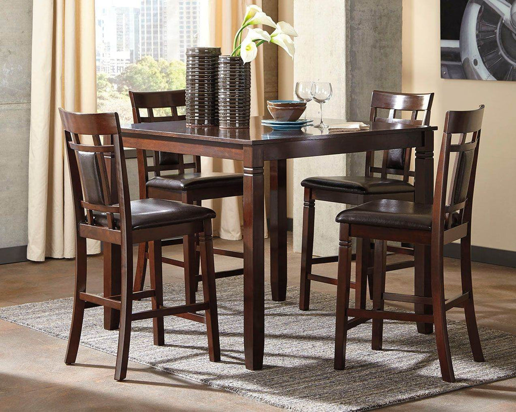 Bennox - DRM Counter Table Set (Set of 5) - Brown-2