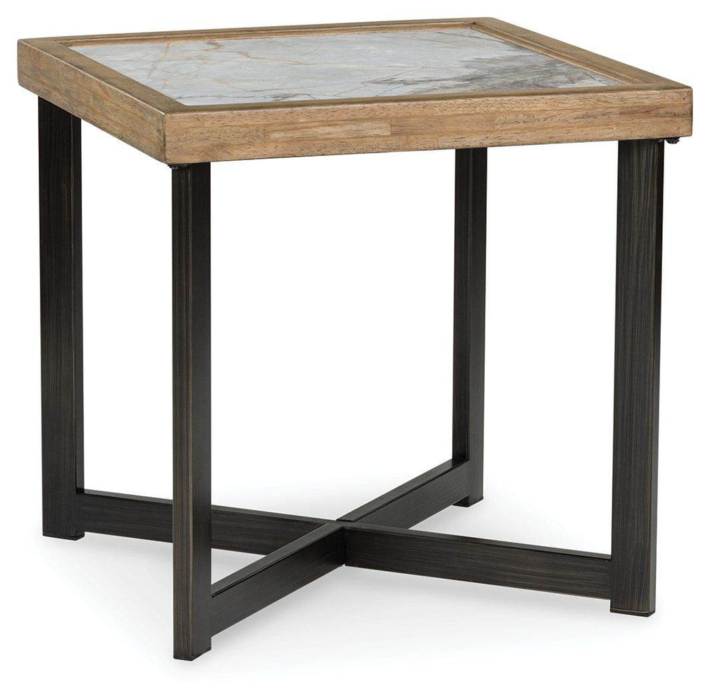 Montia - Square End Table - Multi-0