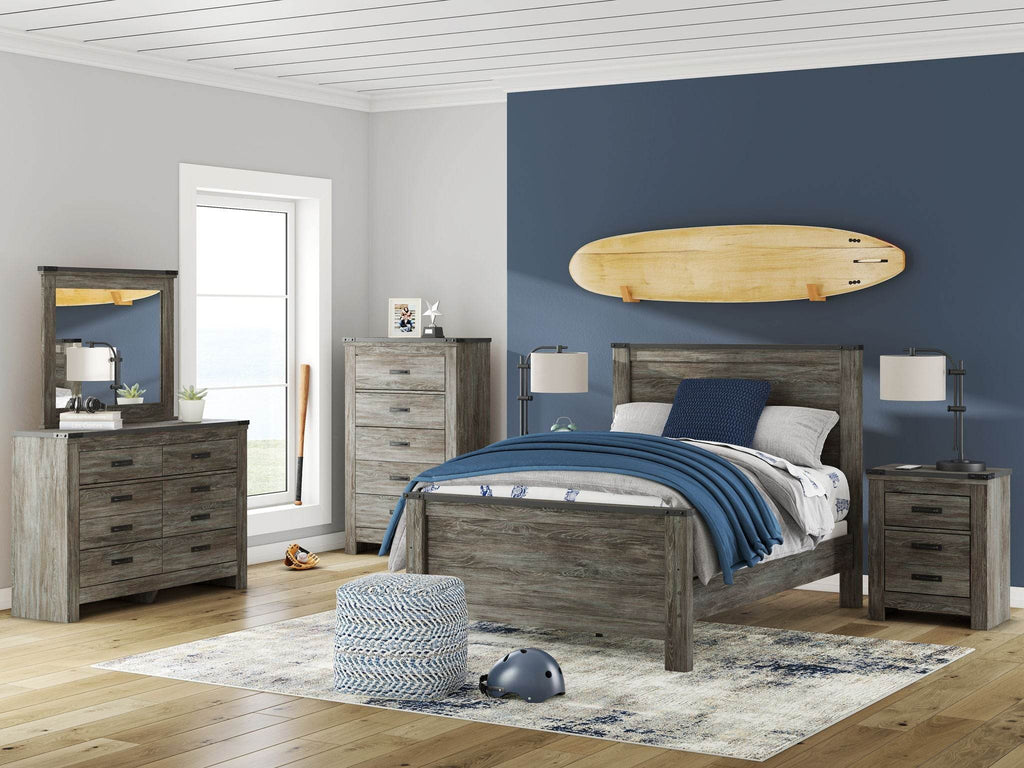 Frandern - Bedroom Mirror - Gray-2