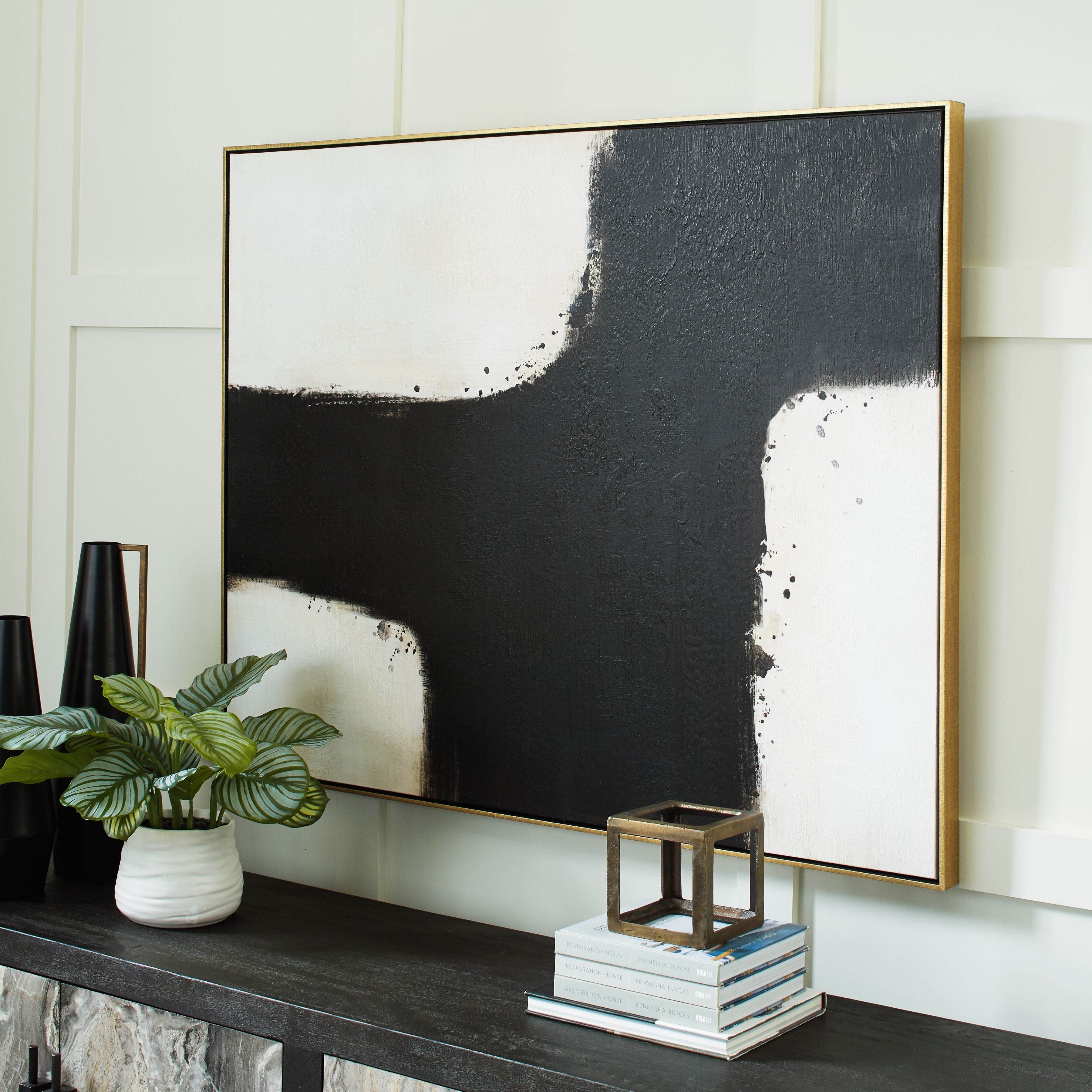 Reighlea - Wall Art - Black / White-2