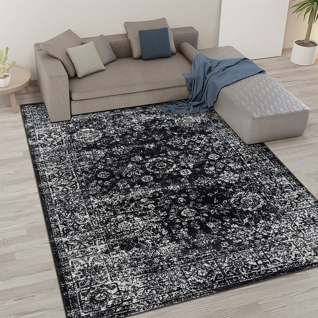 Distressed Vin  Persian Woven Area Rug