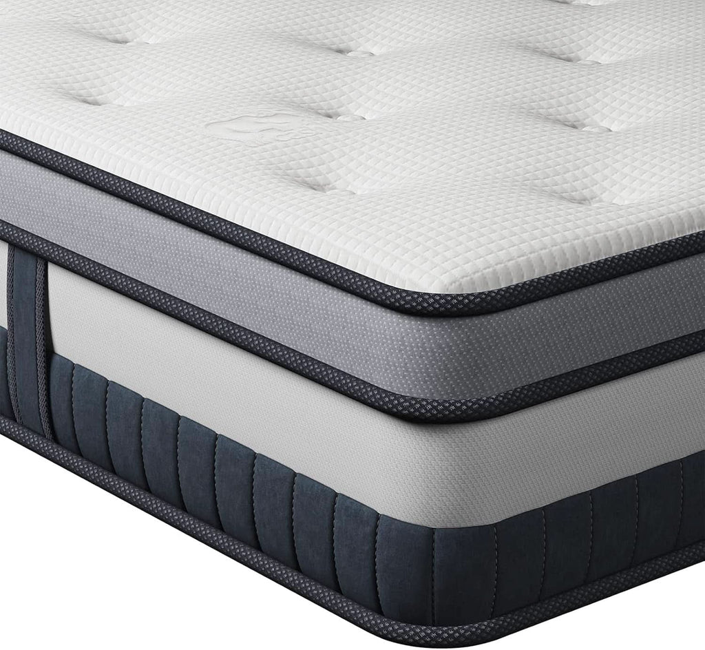 Twin Size Hybrid Innerspring Mattress for Ultimate Comfort-0